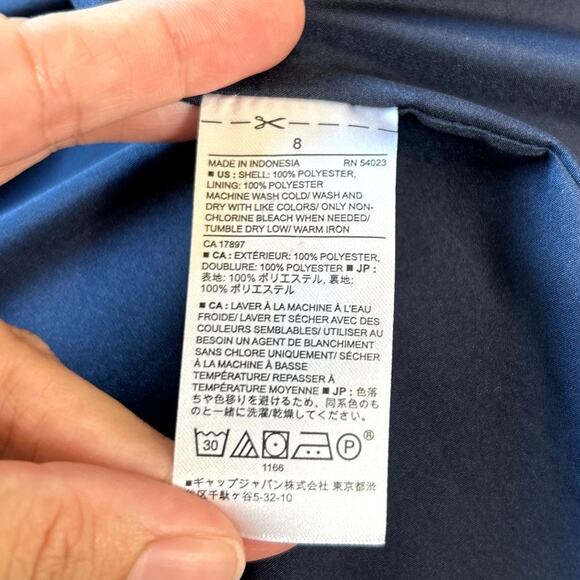 BANANA REPUBLIC Fashion Bell Sleeve Blazer Size 8 Preppy Business Casual Office - Picture 13 of 13